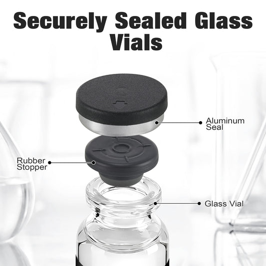 Reconstitution Solution | Bacteriostatic Water - 0.9% Benzyl Alcohol | 3-Pack 30ml Each Vial - Clear Glass | Third-Party Tested