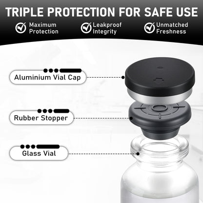Reconstitution Solution | Bacteriostatic Water - 0.9% Benzyl Alcohol | 20ml Each Vial - Clear Glass | Third-Party Tested