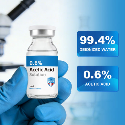 Reconstitution Solution | Bacteriostatic Water - 0.9% Benzyl Alcohol | 10ml Each Vial - Clear Glass | Third-Party Tested