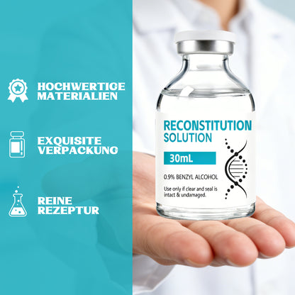 Reconstitution Solution | Bacteriostatic Water - 0.9% Benzyl Alcohol | 2-Pack 30ml Each Vial - Clear Glass | Third-Party Tested
