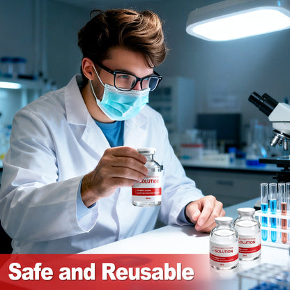 Reconstitution Solution | Bacteriostatic Water - 0.9% Benzyl Alcohol | 3-Pack 50ml Each Vial - Clear Glass | Third-Party Tested
