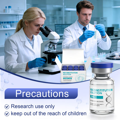 Reconstitution Solution | Bacteriostatic Water - 0.9% Benzyl Alcohol | 12-Pack 2ml Each Vial - Clear Glass | Third-Party Tested